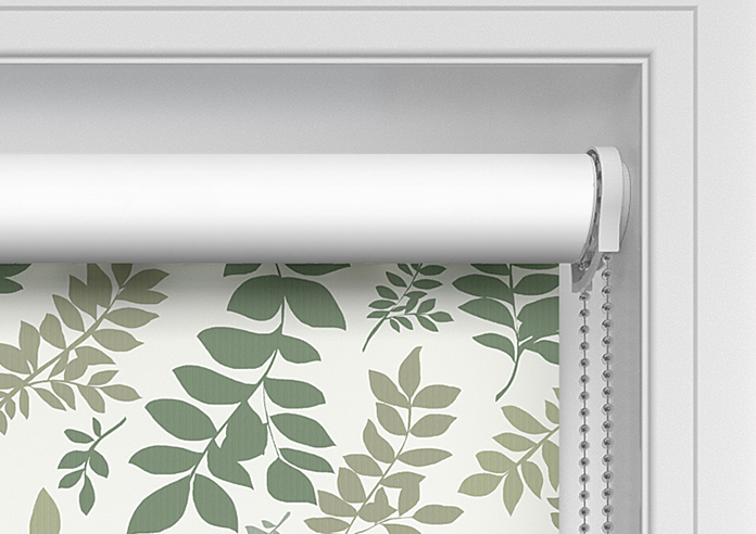 Breezy Leaves, Greenery - Twist&Fit Roller Blind - Image 11